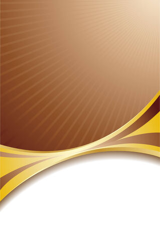 Vector chocolate background; clip-artのイラスト素材