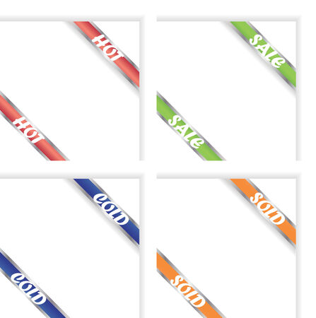 Vector collection sticker; clip-artのイラスト素材