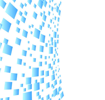 Vector abstract background with squares; clip-artのイラスト素材