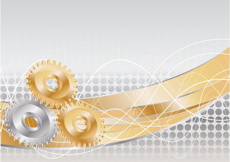 Vector abstract background; clip-artのイラスト素材