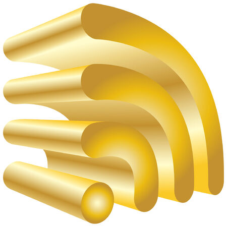 icon rss, clip-artのイラスト素材