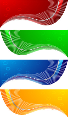 abstract banners, clip-artのイラスト素材