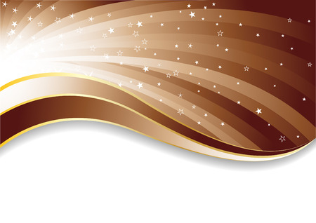 Vector chocolate background; clip-artのイラスト素材
