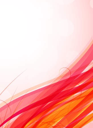 Bright colorful background with pink line. Abstract illustrationのイラスト素材
