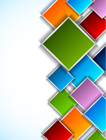 Background with squaresのイラスト素材