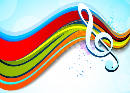 Music backgroundのイラスト素材