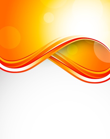 Abstract orange background  Bright illustrationのイラスト素材
