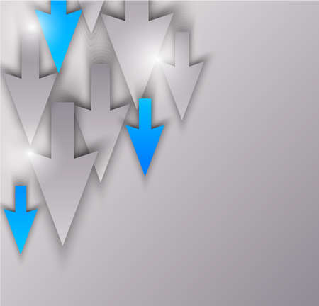 Abstract background with arrowsのイラスト素材