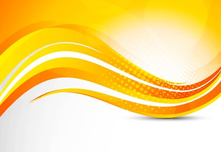 Abstract orange background  Bright illustrationのイラスト素材