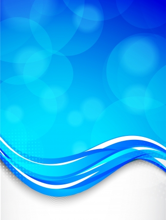 Abstract background in blue colorのイラスト素材