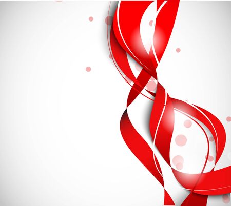 Abstract red lines on grey backgroundのイラスト素材