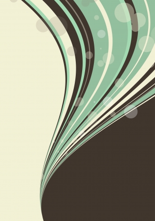 Abstract wavy background in pastel coloursのイラスト素材
