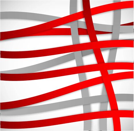 Abstract background with red linesのイラスト素材