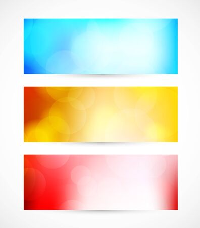 Set of banners. Abstract illustrationのイラスト素材