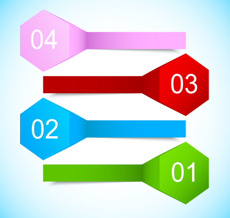 Set of abstract banners. Bright illustrationのイラスト素材