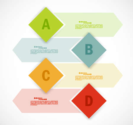 Set of banners. infographic designのイラスト素材
