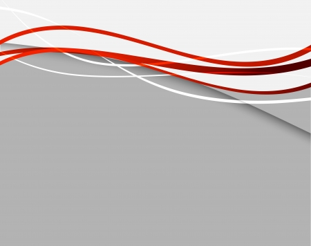 Abstract background with red linesのイラスト素材