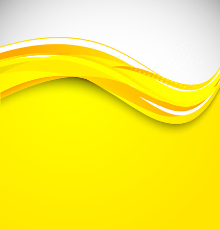 Abstract yellow backgroundのイラスト素材