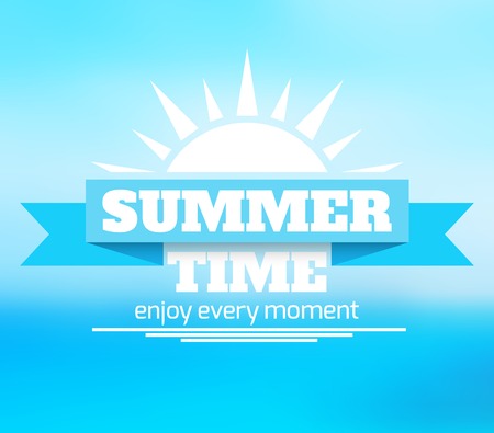 Summer backgroundのイラスト素材