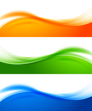 Set of colorful bannersのイラスト素材