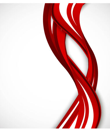 Abstract wavy backgroundのイラスト素材