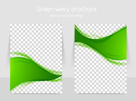 Brochure templateのイラスト素材