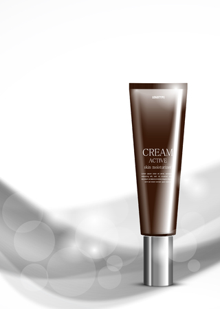 Skin moisturizer cosmetic design templateのイラスト素材