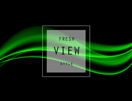 Abstract elegant smooth art design templateのイラスト素材