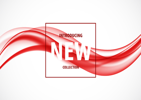Abstract smooth art design templateのイラスト素材