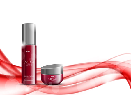 Beauty cosmetic design templateのイラスト素材