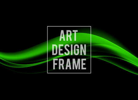Abstract dynamic art design templateのイラスト素材