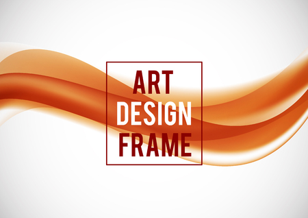 Abstract soft art design templateのイラスト素材