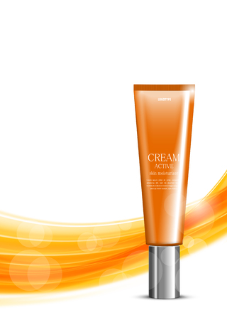 Beauty cosmetic light design templateのイラスト素材