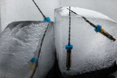 Macro photo of Dental Ice Toolsの写真素材