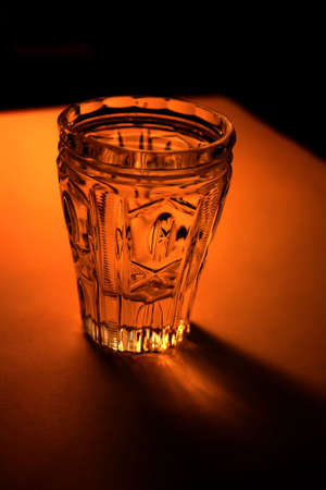 Little drinking glass with vodka in itの写真素材