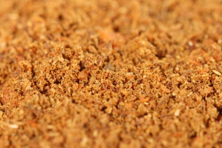 Macro photo of brown spiceの写真素材