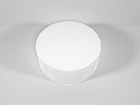 Realistic Pomade Packaging 3D Illustration Mockup Scene on Isolated Backgroundの写真素材