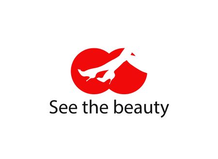 Simple logo for women's shoe storeのイラスト素材