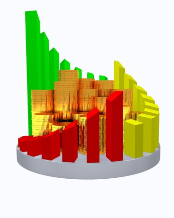 Financial conceptの写真素材