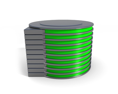 hard disk drive iconの写真素材
