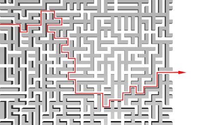 Abstract background of labyrinthの写真素材
