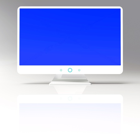 Abstract background of TV monitor, 3d illustrationの写真素材
