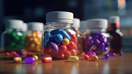 Medicines that help people with concentration problems.の素材