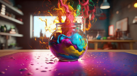 Abuse of alcohol addiction, the concept of alcoholism, the problem of people during crises and depressions. Image of a glass of alcohol. Sober Curious movement. Generative AIの素材