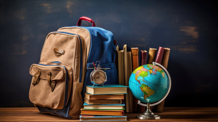 Back to school, the beginning of the academic year. school help. school allowance. Generative AIの素材