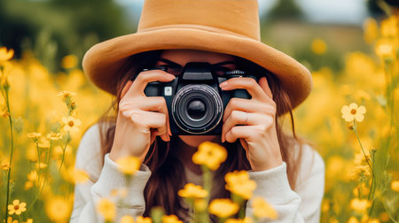 Photographer's Day is a holiday of the profession. People who take pictures while traveling the world. Generative AIの素材