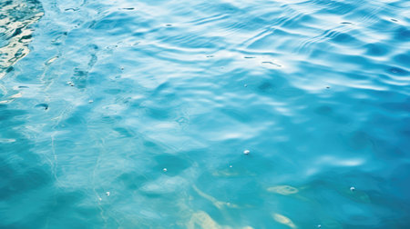 Texture of water transparent surface background. Generative AIの素材