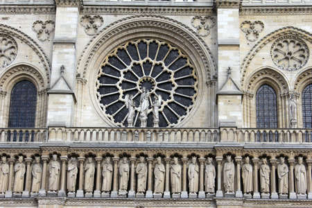 Notre Dame Parisの写真素材