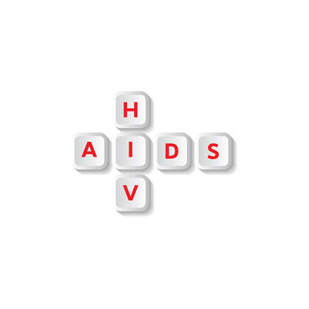 Design about World AIDS Day in Vector Illustration