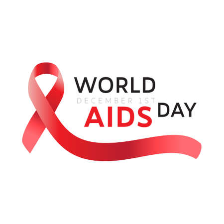 Design about World AIDS Day in Vector Illustrationのイラスト素材